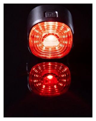 Feu arrière rouge avec capteur - Feu LED pour vélo - rechargeable par USB