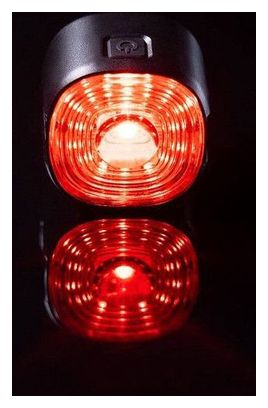 Feu arrière rouge avec capteur - Feu LED pour vélo - rechargeable par USB