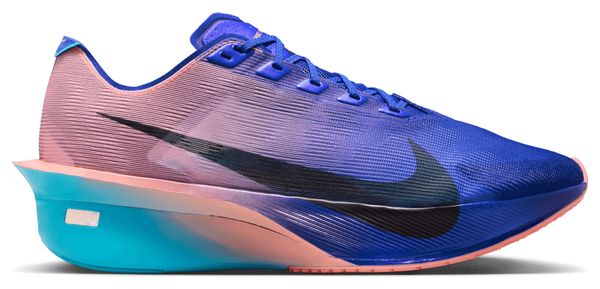 Nike Vaporfly 4 Running Shoes, Blue/Pink, Men's