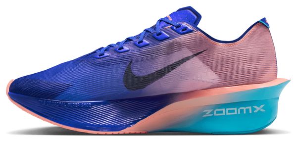 Nike Vaporfly 4 Running Shoes, Blue/Pink, Men's