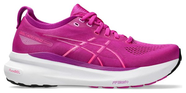 Chaussures Running Asics Gel-Kayano 31 Rose/Blanc Femme