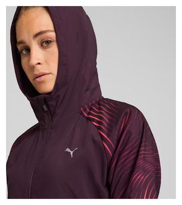 Windbreaker Jacket Puma Favourite Velocity Violet Femme