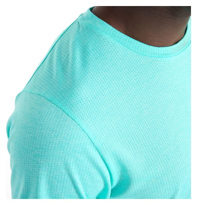 Kurzarm Trikot New Balance Athletics Blau Herren