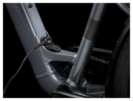 Vélo de Ville Électrique Trek Verve+ 1 Lowstep LT 250Wh Shimano Acera 8V Gris - Vélo d'Exposition