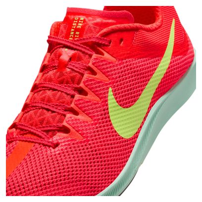 Chaussures d'Athlétisme Nike Zoom Rival Distance Rouge/Vert Homme