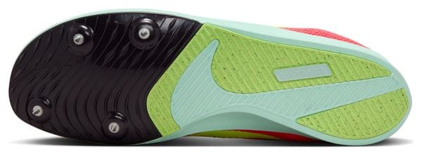 Chaussures d'Athlétisme Nike Zoom Rival Distance Rouge/Vert Homme