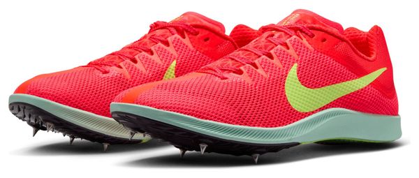 Chaussures d'Athlétisme Nike Zoom Rival Distance Rouge/Vert Homme