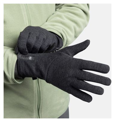 Buff Merino Fleece Gloves - Black