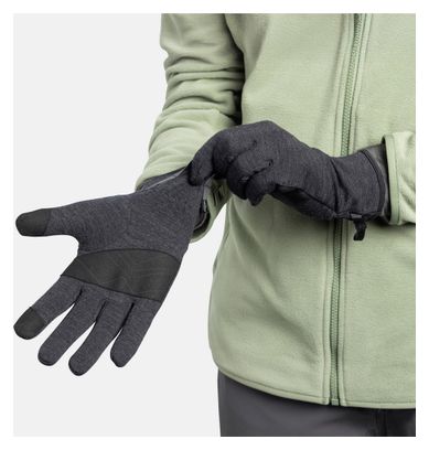 Buff Merino Fleece Gloves - Black