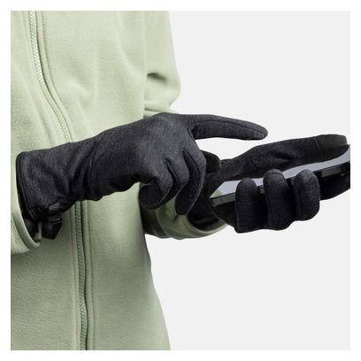 Buff Merino Fleece Gloves - Black