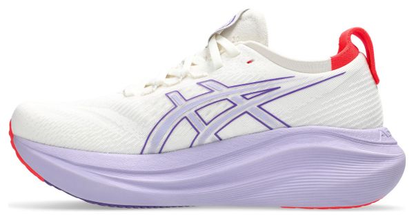 Chaussures Running Asics Gel-Nimbus 27 Tokyo Blanc/Violet Femme