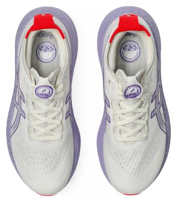 Chaussures Running Asics Gel-Nimbus 27 Tokyo Blanc/Violet Femme