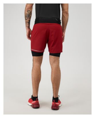 Mammut Aenergy TR 2-in-1-short, rood, heren