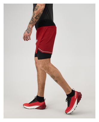 Mammut Aenergy TR 2-in-1-short, rood, heren