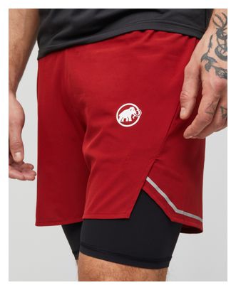 Mammut Aenergy TR 2-in-1-short, rood, heren