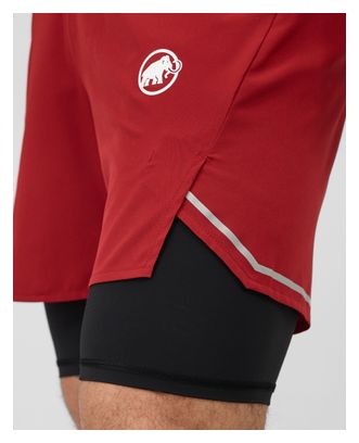 Mammut Aenergy TR 2-in-1-short, rood, heren