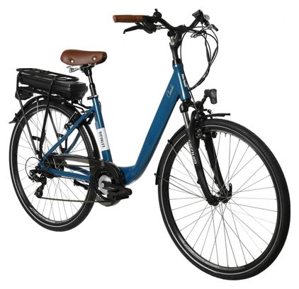 Bicyklet Claude Bicicletta elettrica da città Shimano Tourney 7S 500 Wh 700 mm Teal Brown