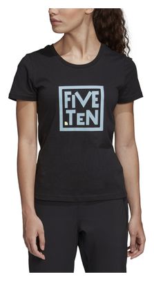 Camiseta adidas Five Ten Mujer Gfx Negro