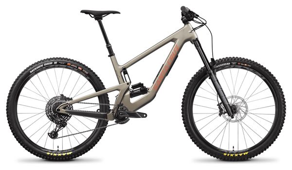 Mountainbike Full-Suspension Santa Cruz Megatower R Carbon C Sram NX Eagle 12V 29'' Grau Nickel Matt 2023