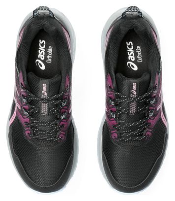 Chaussures de Trail Running Femme Asics Gel Venture 9 Noir Rose
