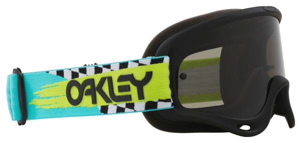 Oakley O-Frame MX Teal Checks / Dark Grey Gläser / Ref: OO7029-83