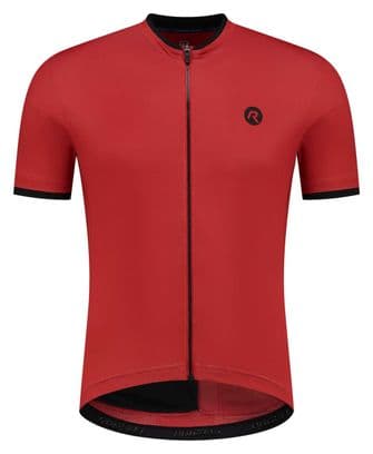 Maillot Manches Courtes Rogelli Essential Rouge Homme