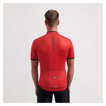 Maillot Manches Courtes Rogelli Essential Rouge Homme