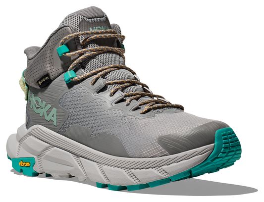 Chaussures Outdoor Hoka Trail Code GTX Gris/Bleu Homme