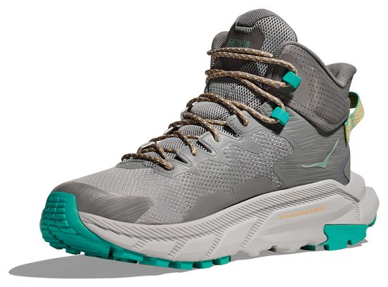 Hoka Trail Code GTX Heren Buitenschoenen Grijs/Blauw