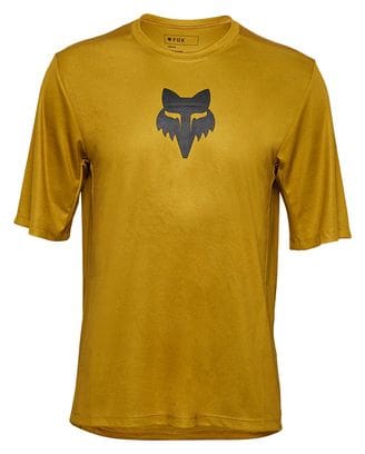 Maillot Manches Courtes Enfant Fox Ranger Jaune