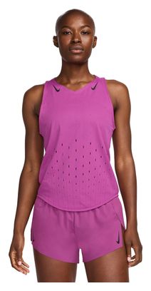 Women's Nike AeroSwift Violet Tank Top