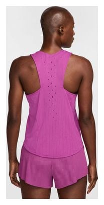 Women's Nike AeroSwift Violet Tank Top