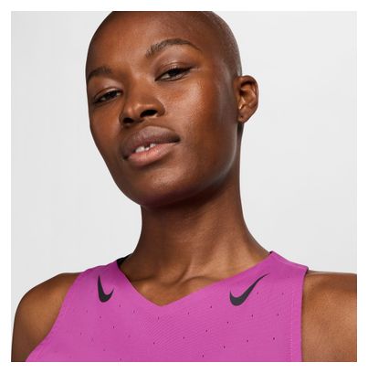 Women's Nike AeroSwift Violet Tank Top