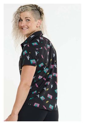 Dharco Women's Tech Party Mix Tape Shirt