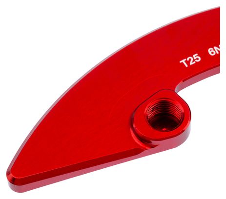 Paire de Protège-plateau Burgtec Rouge