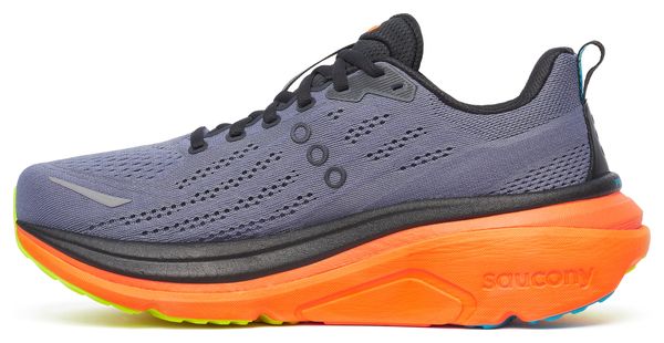 Saucony Hurricane 25 hardloopschoenen blauw/oranje heren