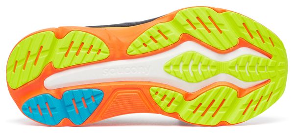 Saucony Hurricane 25 hardloopschoenen blauw/oranje heren