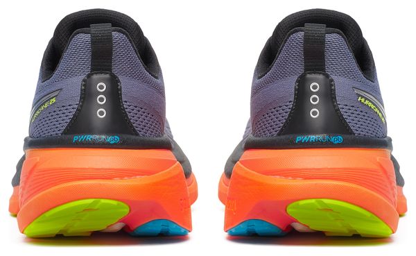 Saucony Hurricane 25 hardloopschoenen blauw/oranje heren