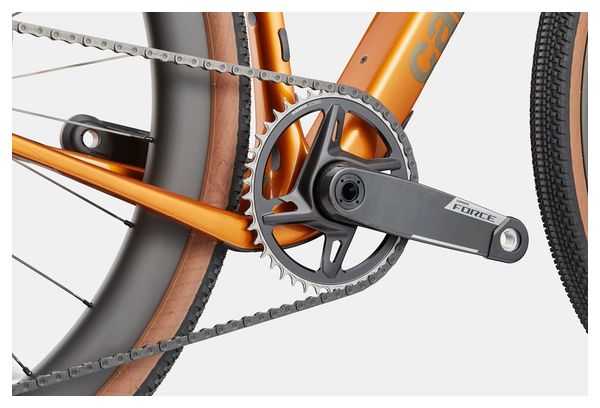 Gravel bike Cannondale Topstone Carbon LTD Lefty Sram Force XPLR AXS/X0 T-Type AXS 12V 700 mm Orange
