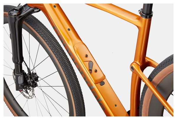 Gravel bike Cannondale Topstone Carbon LTD Lefty Sram Force XPLR AXS/X0 T-Type AXS 12V 700 mm Orange