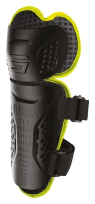 Shot Optimal 2.0 Ginocchiere nero/giallo fluorescente