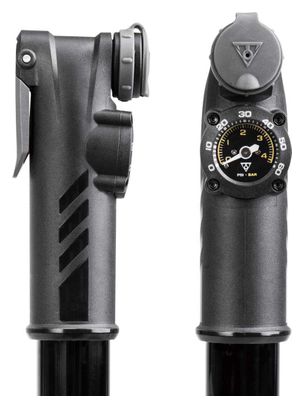 Pompa a mano Topeak Mountain DA G (max 60 psi / 4 bar) nera