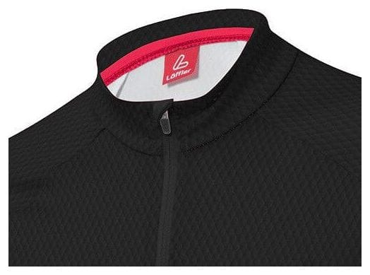 Loeffler maillot manches courtes W Maillot de Vélo HotBOND FZ® femme Noir