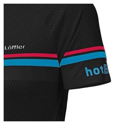 Loeffler maillot manches courtes W Maillot de Vélo HotBOND FZ® femme Noir