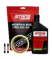 Stan's NoTubes - Tubeless Kit  Mtb  Fond de jante 30mm  Valves 44mm