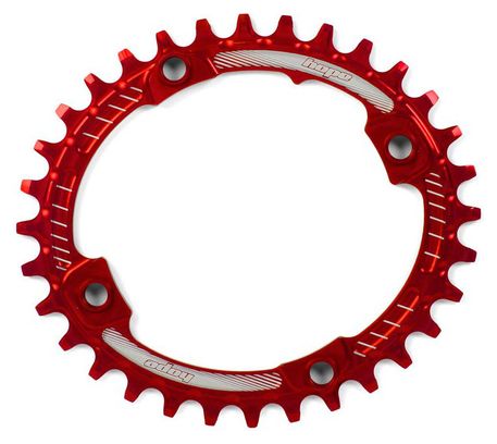 Hope Retainer Oval Narrow Wide Chainring Red