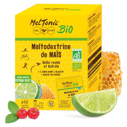 Boisson énergétique Meltonic Maltodextrine de maïs BIO Gelée Royale Acérola Citron Vert