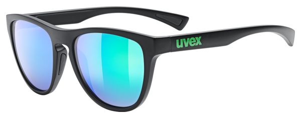 Uvex Esntl Spirit Brille Schwarz/Grün verspiegelte Gläser