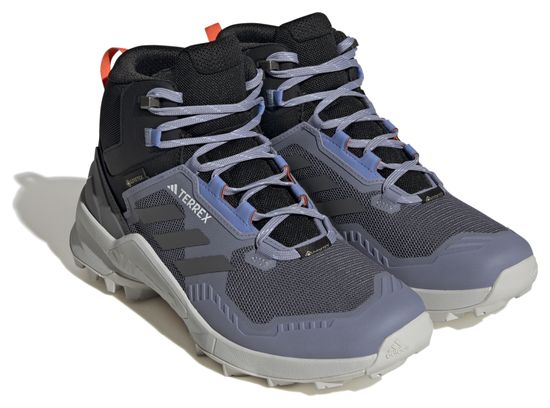 Hiking Shoes adidas Terrex Swift R3 Mid GTX Bleu Gris