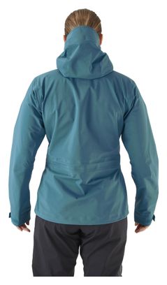 Women's RAB Kangri GTX Waterproof Jacket Turquoise
